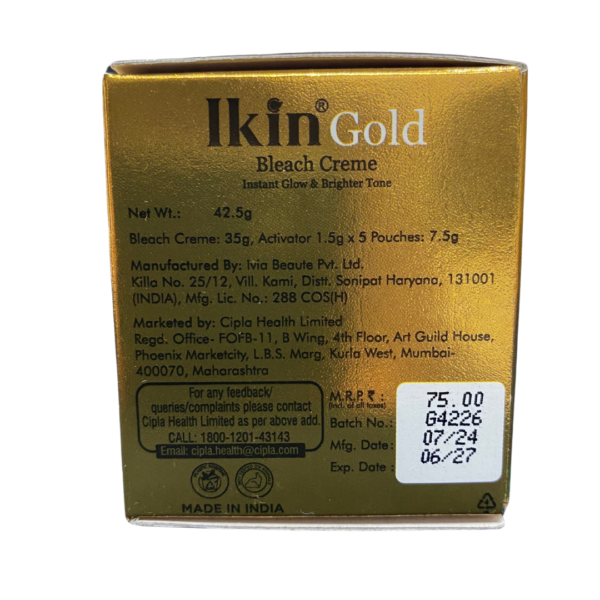 Asta Berry Ikin Active Beauty Gold Bleach cream (42.5 g) - Image 3
