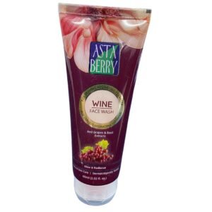 Asta Berry Wine Face Wash (60 ml)