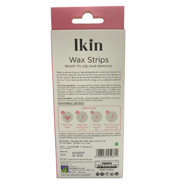 Asta Berry Ikin Wax Strip Rose extract (20 N) - Image 2