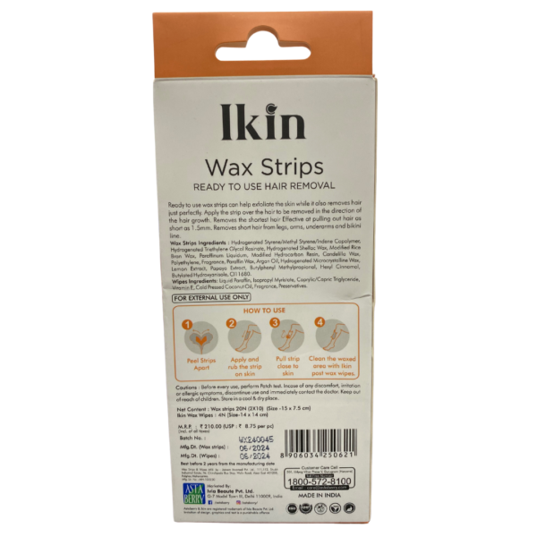 Asta Berry Ikin Wax Strip Papaya & Lemon Extract (20 N) - Image 2