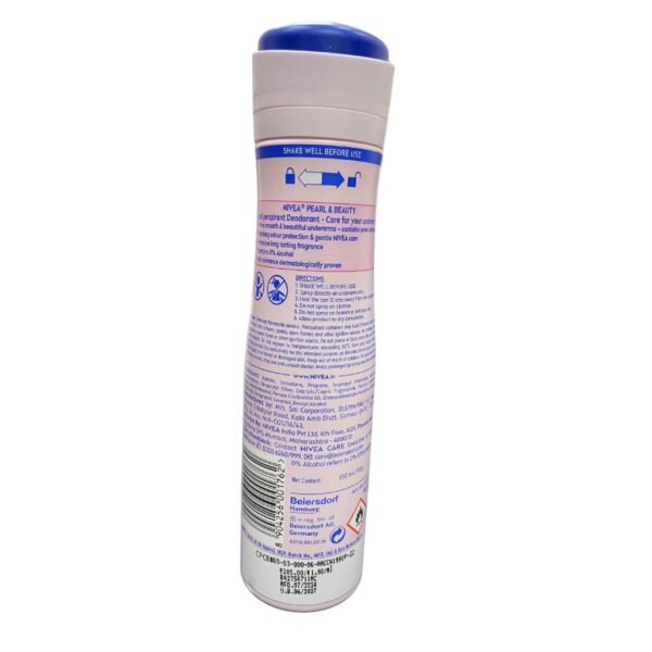 Nivea Pearl & Beauty Deodorant (150 ml) - Image 3