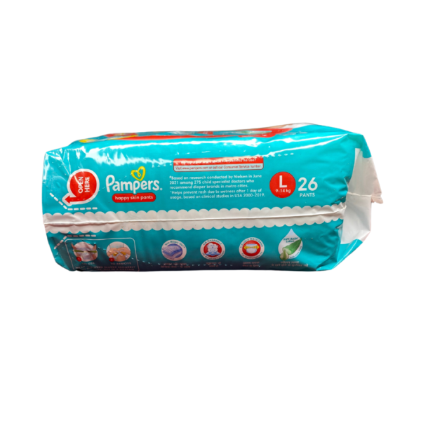Pampers Happy Skin Pants (26 Pants) - Image 2