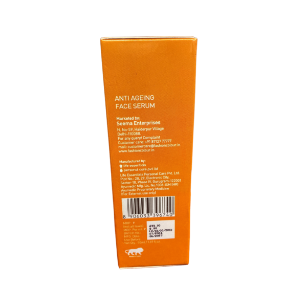 Fashion Colour Anti Ageing Face Serum (50 ml) - Image 3