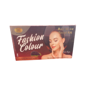 Fashion Colour Red Wine Facial Kit (120 g)