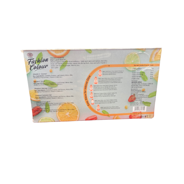 Fashion Colour Vitamin C Insta Whitening & Brightening Kit (120 g) - Image 2