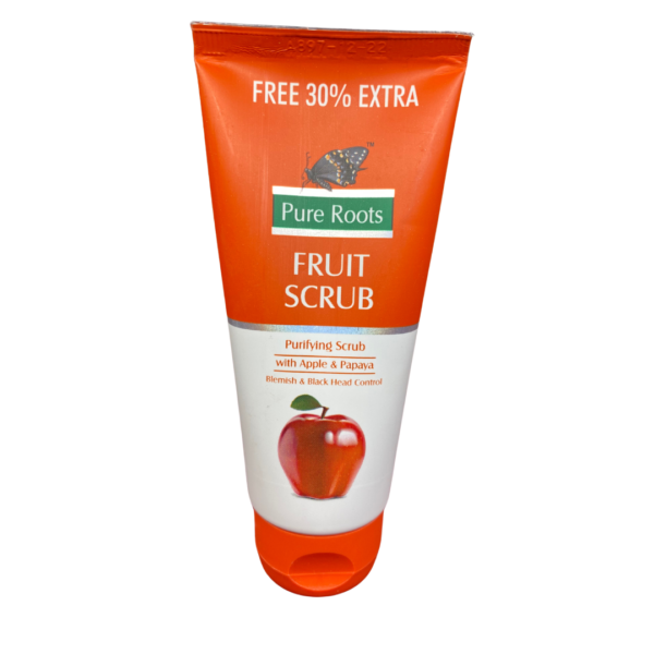 Pure Roots Fruit Scrub Apple & Papaya (60 g)
