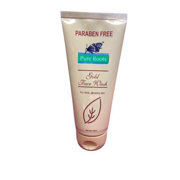 Pure Roots Gold Face Wash (60 ml)