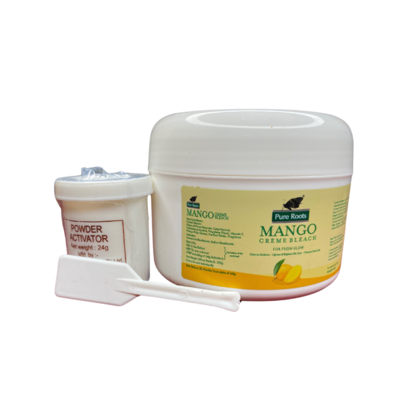 Pure Roots Mango Bleach Cream (224 g) - Image 2