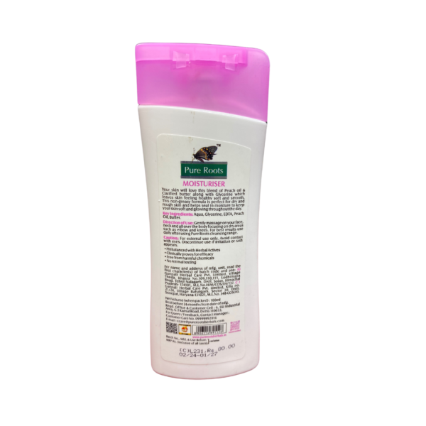 Pure Roots Moisturiser Peach & Butter (100 ml) - Image 2