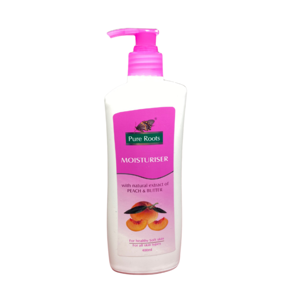 Pure Roots Moisturiser Peach & Butter (400 ml)