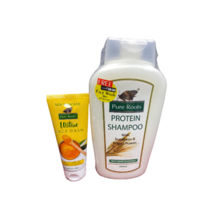Pure Roots Shampoo Soyabean & Wheat protein (500 ml)