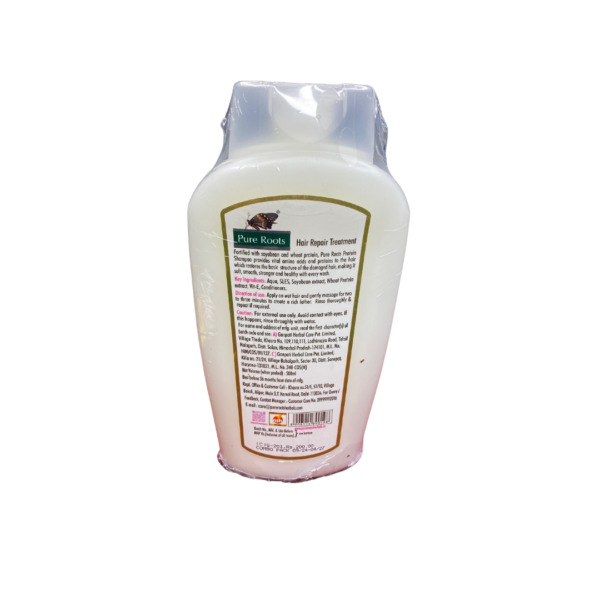 Pure Roots Shampoo Soyabean & Wheat protein (500 ml) - Image 2