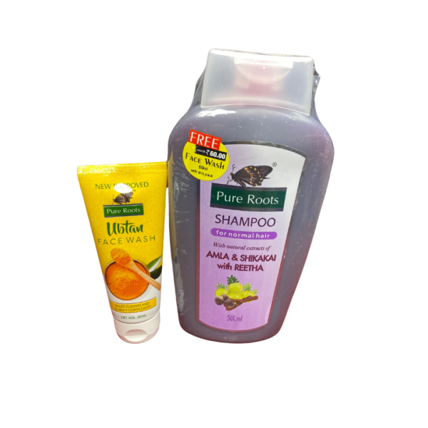 Pure Roots Shampoo Shikakai Amla & Reetha (500 ml)