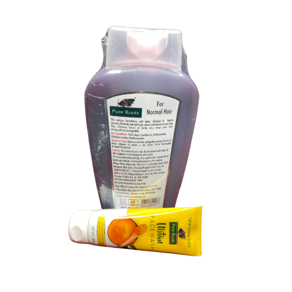 Pure Roots Shampoo Shikakai Amla & Reetha (500 ml) - Image 2