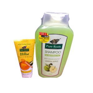 Pure Roots Shampoo Green Apple (500 ml)