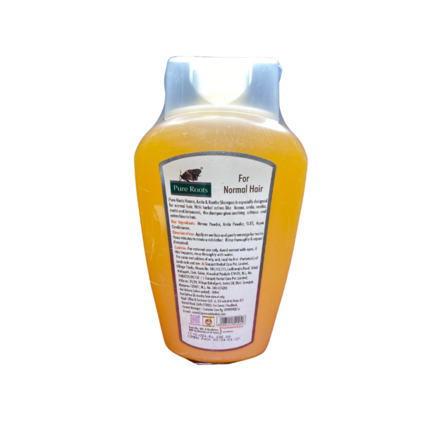 Pure Roots Shampoo Henna Amla & Reetha (500 ml) - Image 2