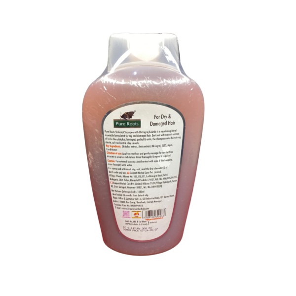 Pure Roots Shampoo Shikakai Amla & Bhringraj (1000 ml) - Image 2